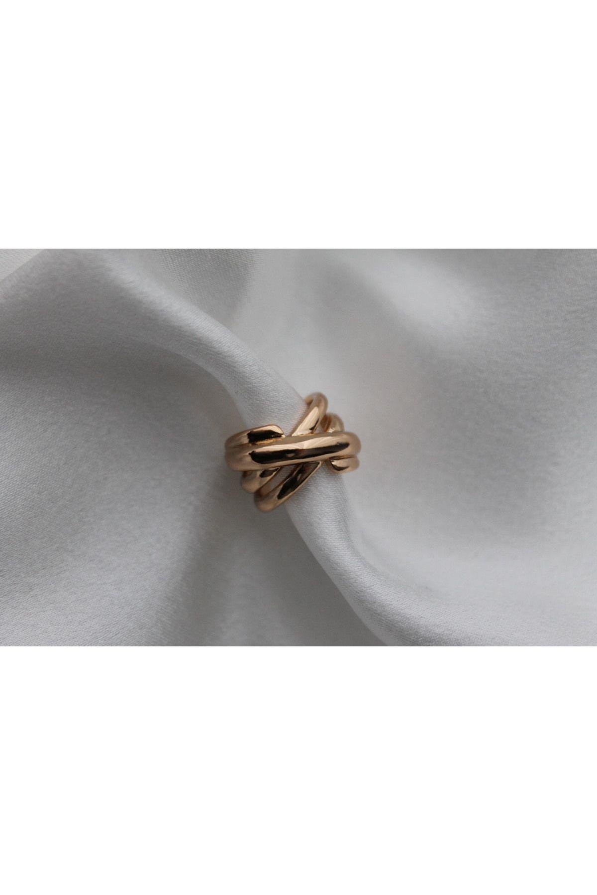 VIP Çelik Çapraz Sarmal Model Earcuff / Kıkırdak (sıkıştırılabilir) Küpe