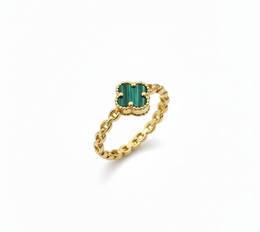 ZİNCİR DESEN VAN CLEEF YÜZÜK