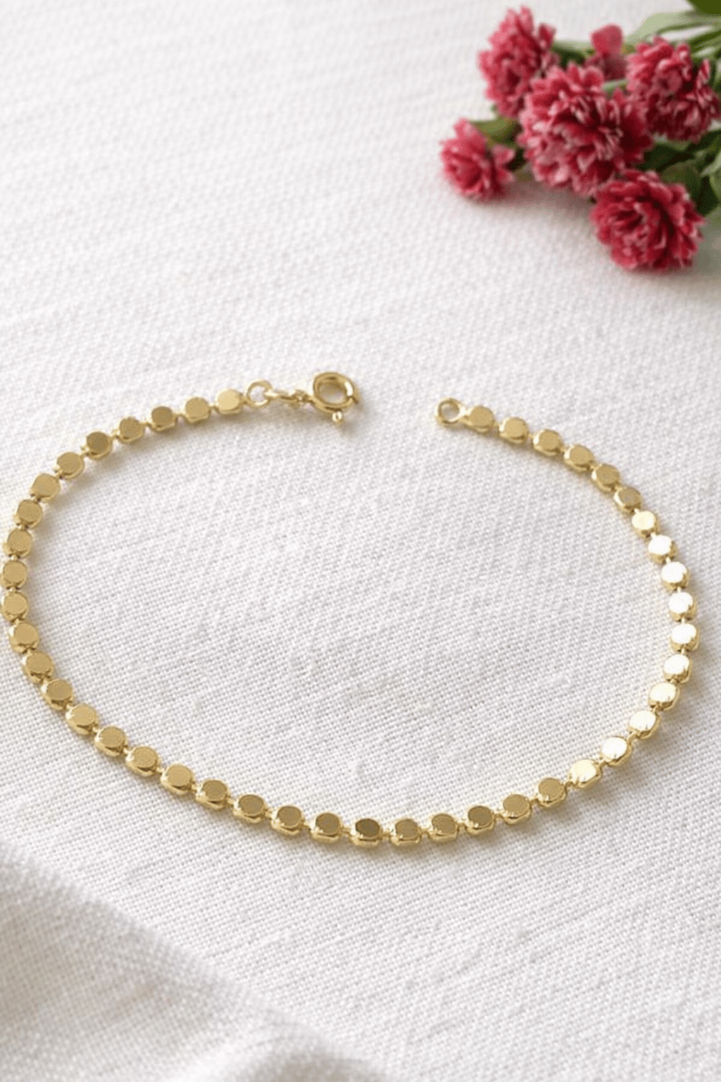 VIP 14 K Çok Katmanlı Zirkon Taşlı Gold Bileklik
