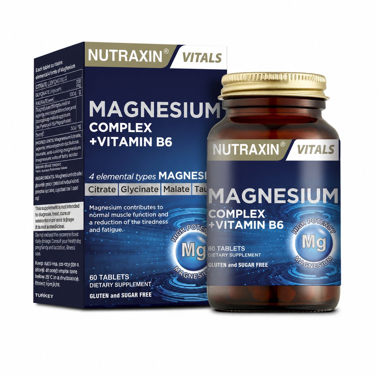 Magnezyum Complex 60 Tablet