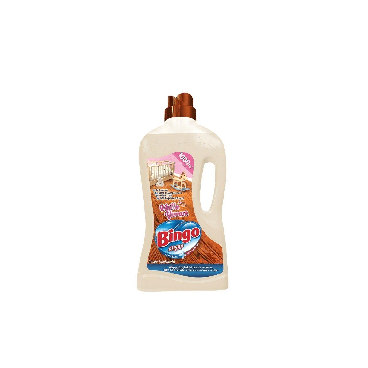 BİNGO AHŞAP TEMİZLEYİCİ 1 LT