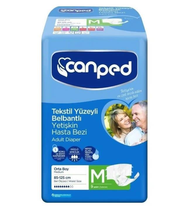 CANPED YETİŞKİN BELBANTLI MEDİUM 9 ADET
