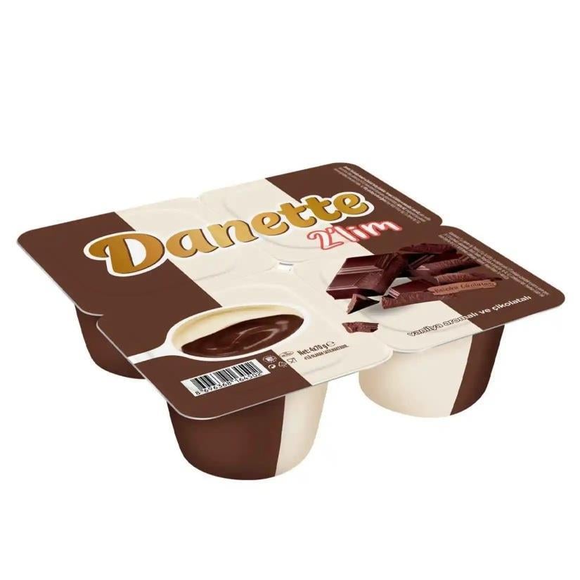 DANONE DANETTE İKİLİM PUDİNG 4X60 GR