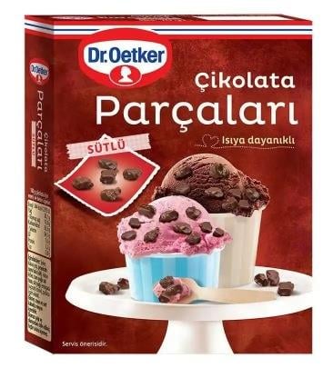 DR.OETKER ÇİKOLATA PARÇALARI SÜTLÜ 70 GR