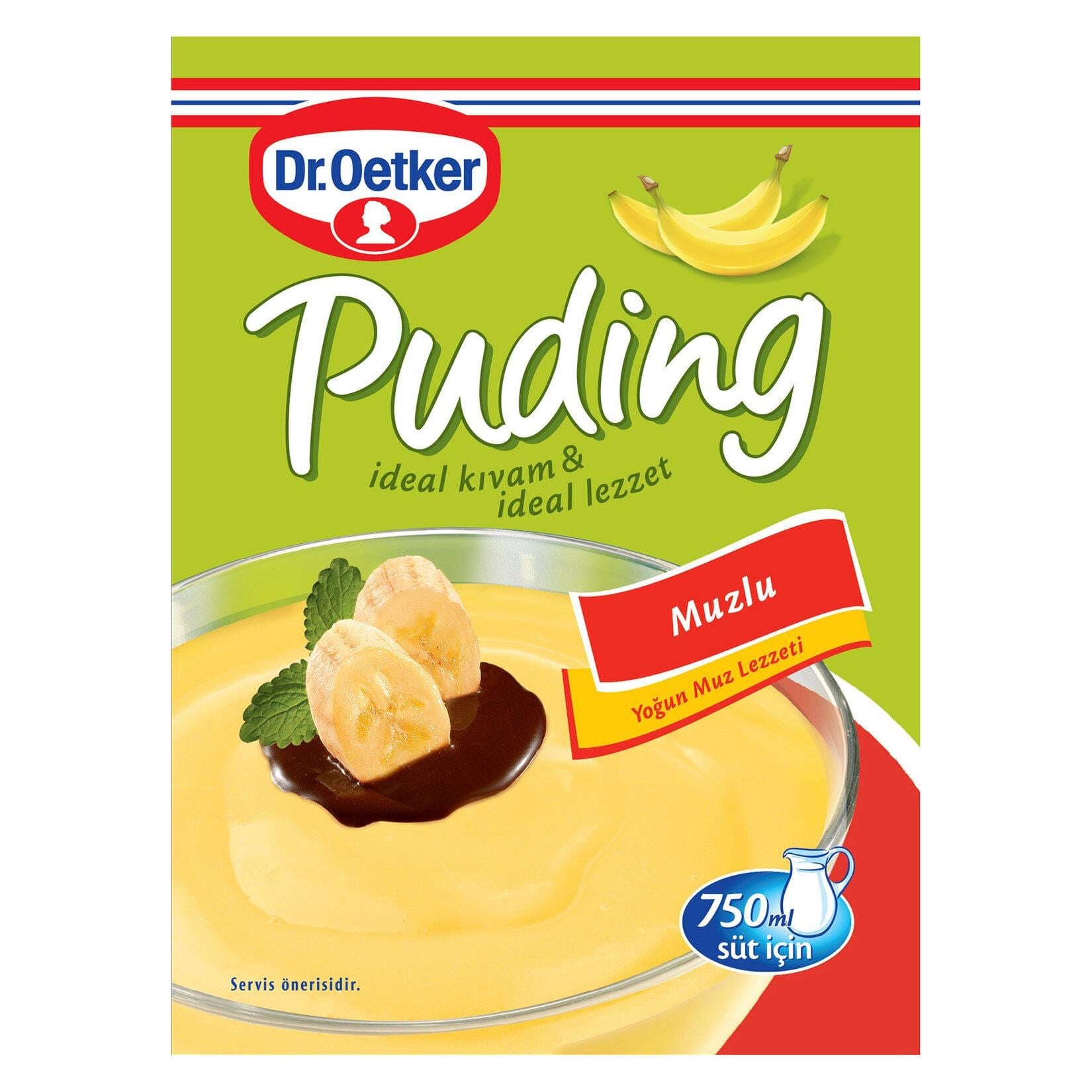 DR.OETKER MUZLU PUDİNG 120 GR