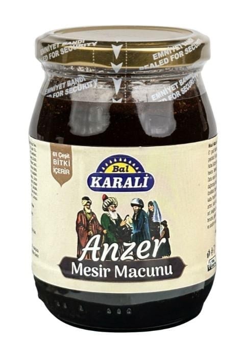 KARALİ ANZER MESİR MACUNU 250 GR