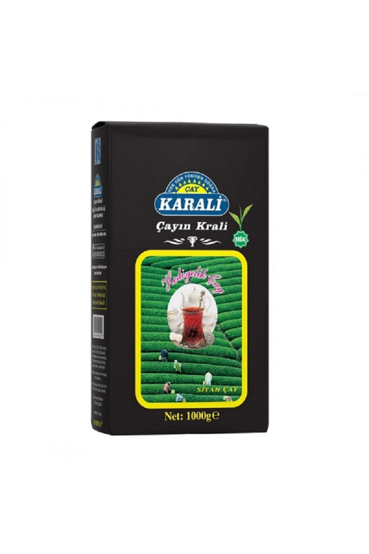 KARALİ HEDİYELİK ÇAY 1000 GR X 12 PAKET