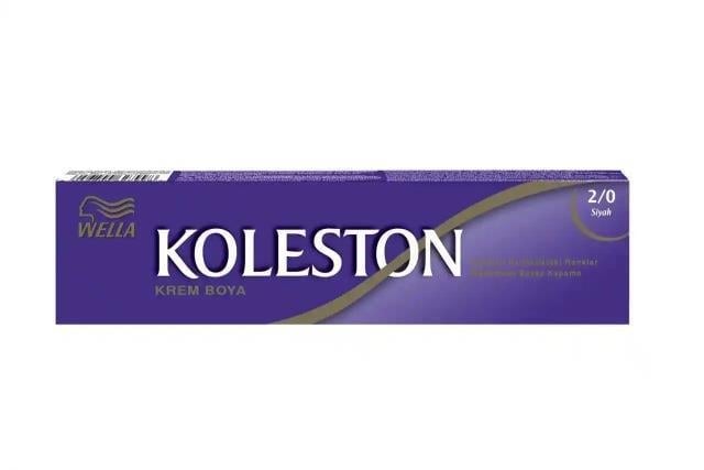 KOLESTON 2-0 SİYAH TÜP BOYA 3 LÜ