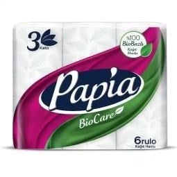 PAPİA HAVLU KAĞIT 6'LI 3 KATLI