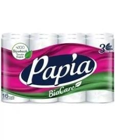 PAPİA TUVALET KAĞIDI 16'LI 3 KATLI