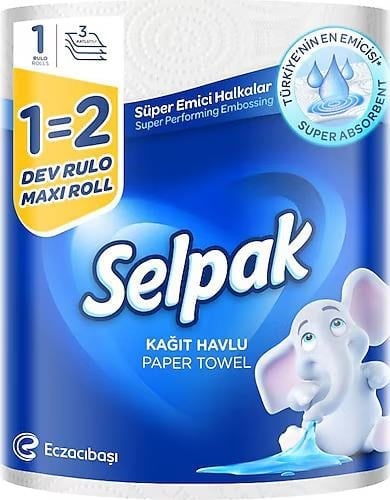 SELPAK TEKLİ DEV HAVLU KAĞIT