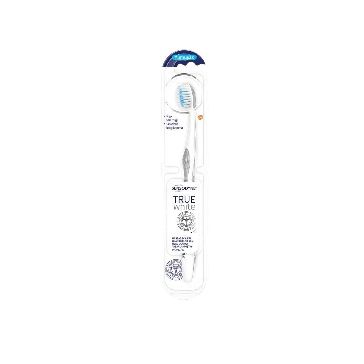 SENSODYNE TRUE WHİTE YUMUŞAK DİŞ FIRÇASI