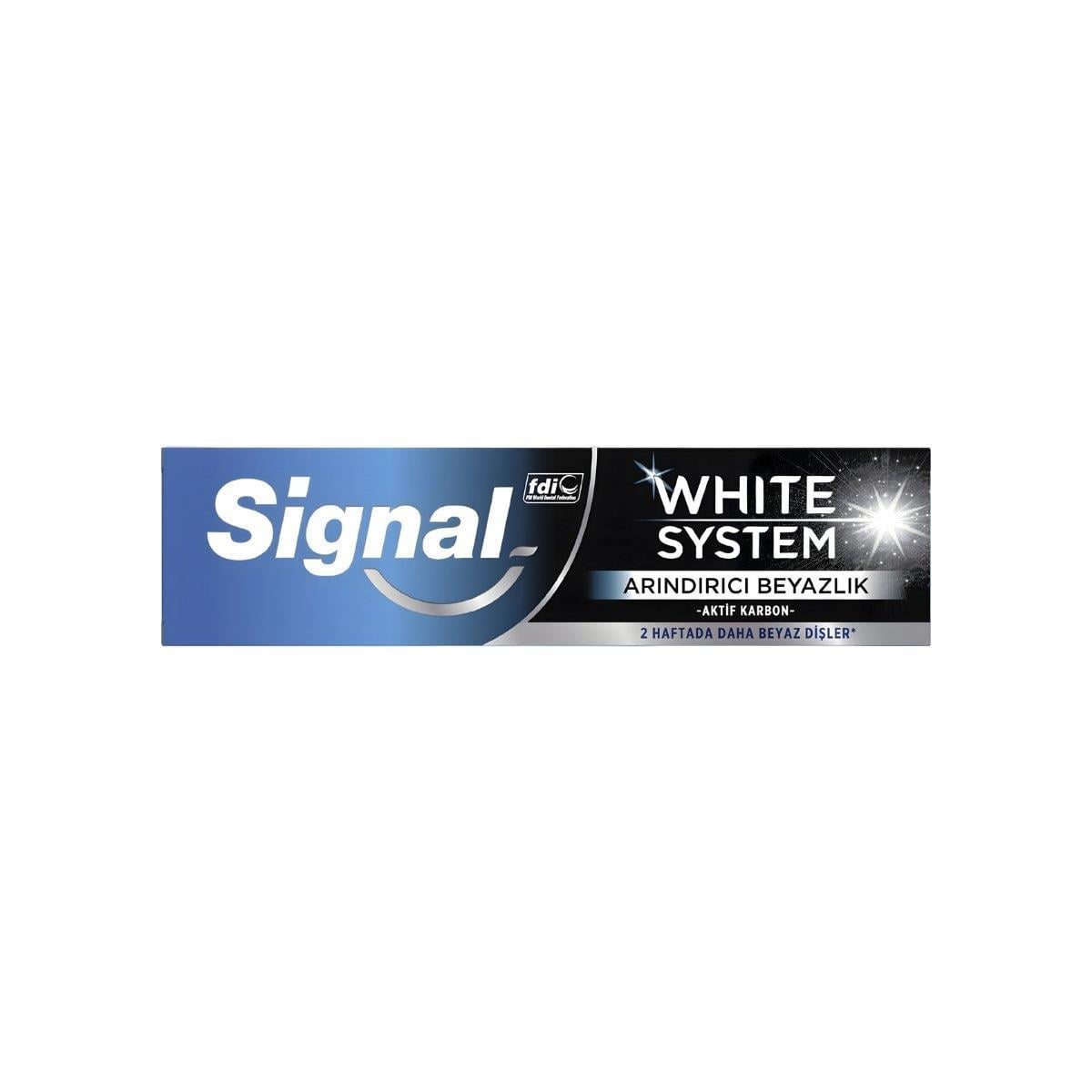 SİGNAL WHITTE SYSTEM ARINDIRICI BEYAZLIK 75 ML