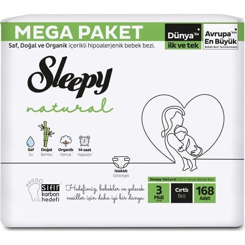SLEPPY MEGA PAKET 3 NUMARA 168'Lİ