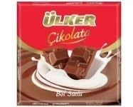 ÜLKER  ÇİKOLATA SÜTLÜ KARE 60GR