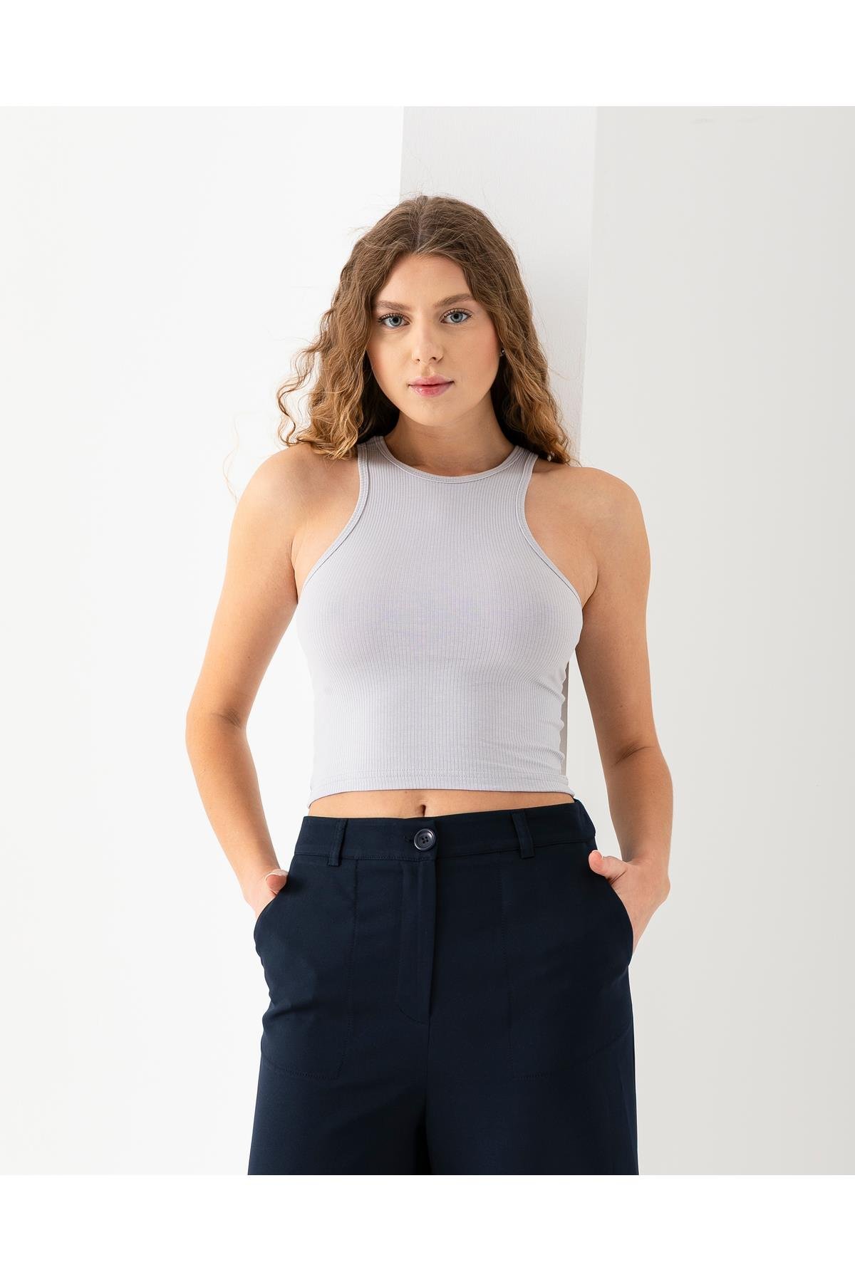 Geniş Askı Kaşkorse Crop