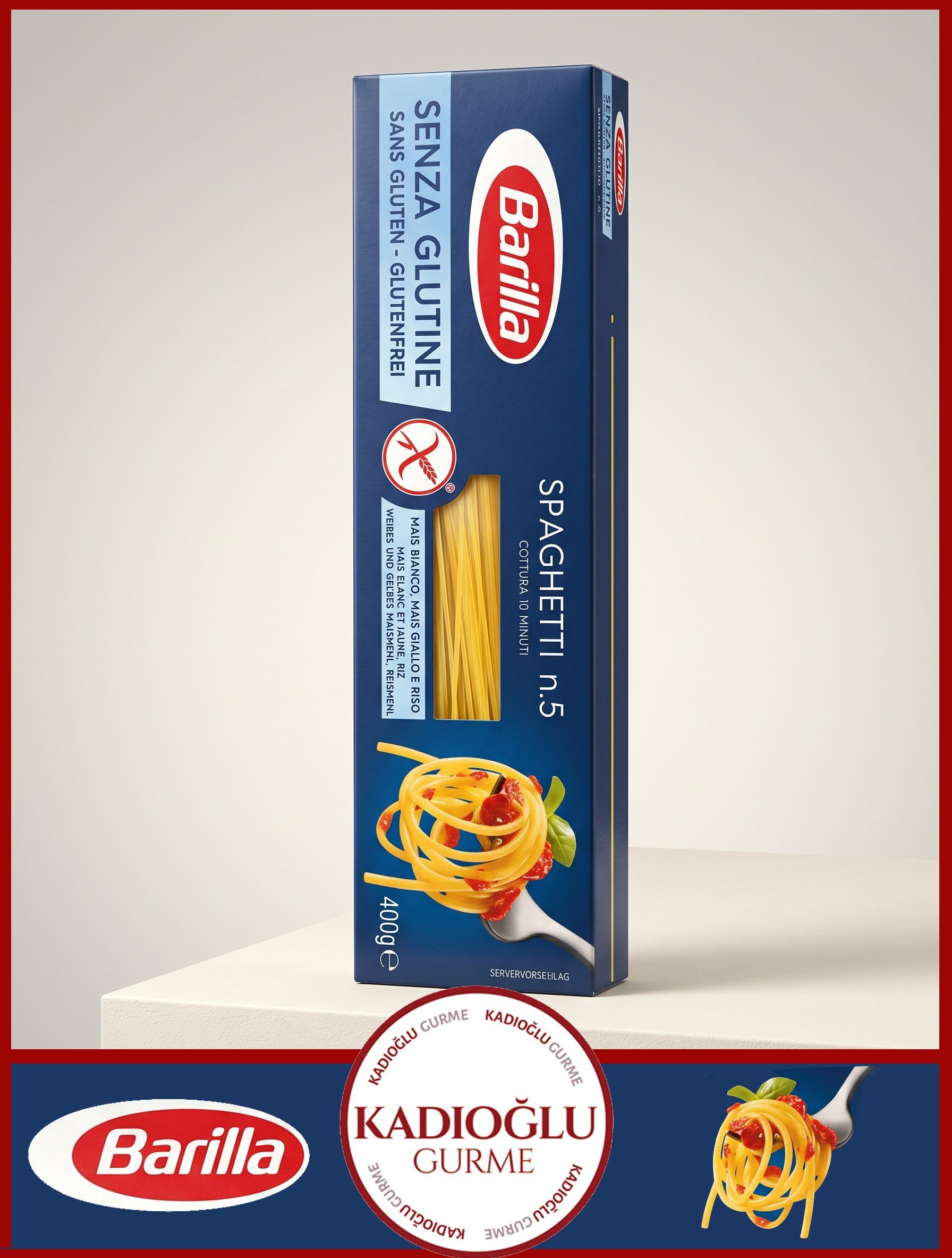 Barilla Glutensiz Spagetti 400 gr