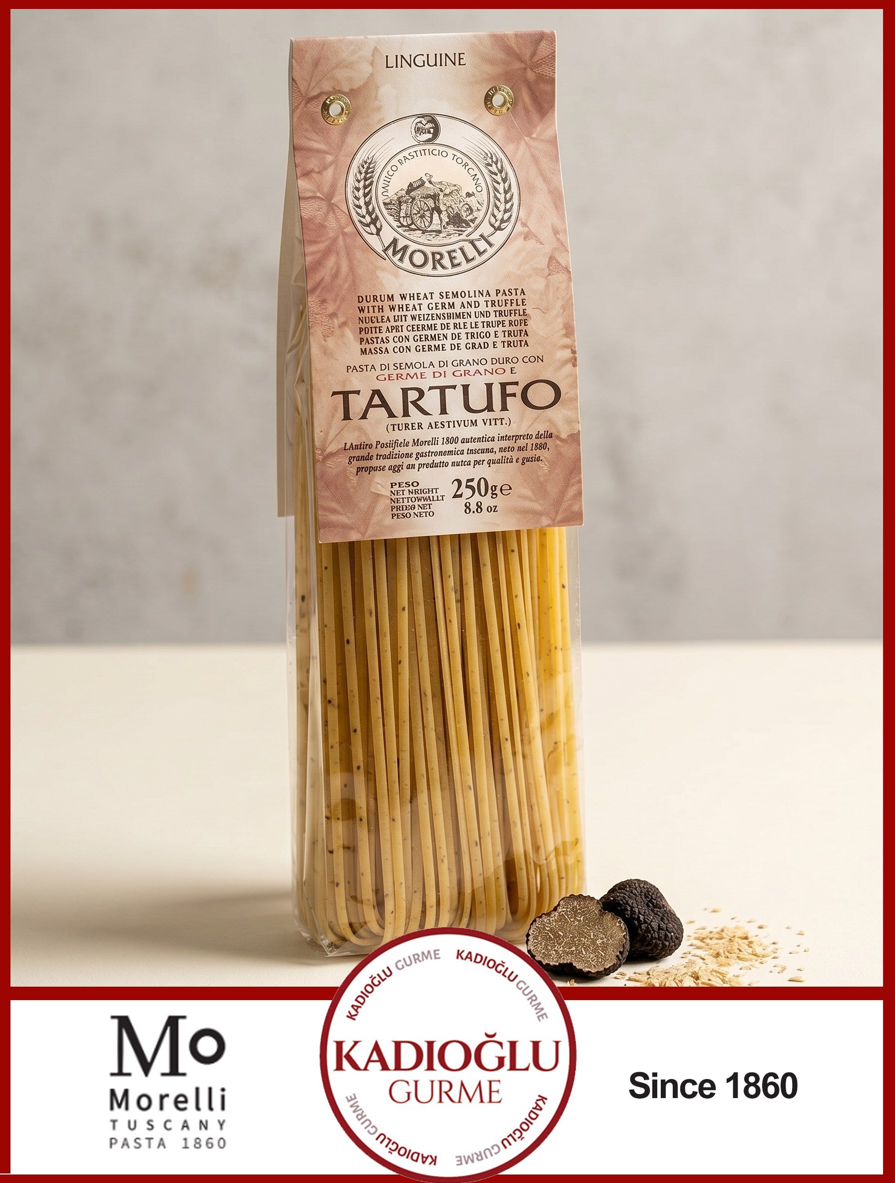 Morelli Linguine Trüf Rüşeym Morelli 250 gr