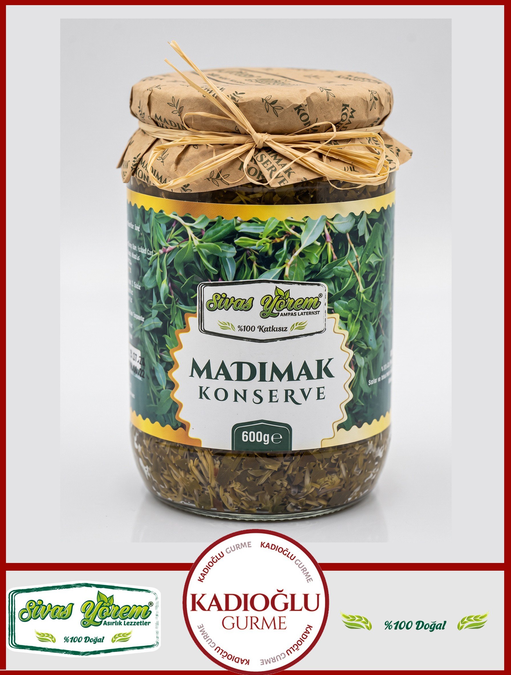 Sivas Yörem Madımak Konservesi 600 gr