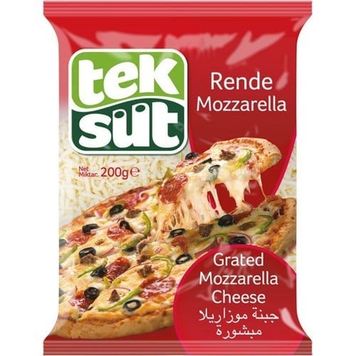 Teksüt Rende Mozarella 200 gr
