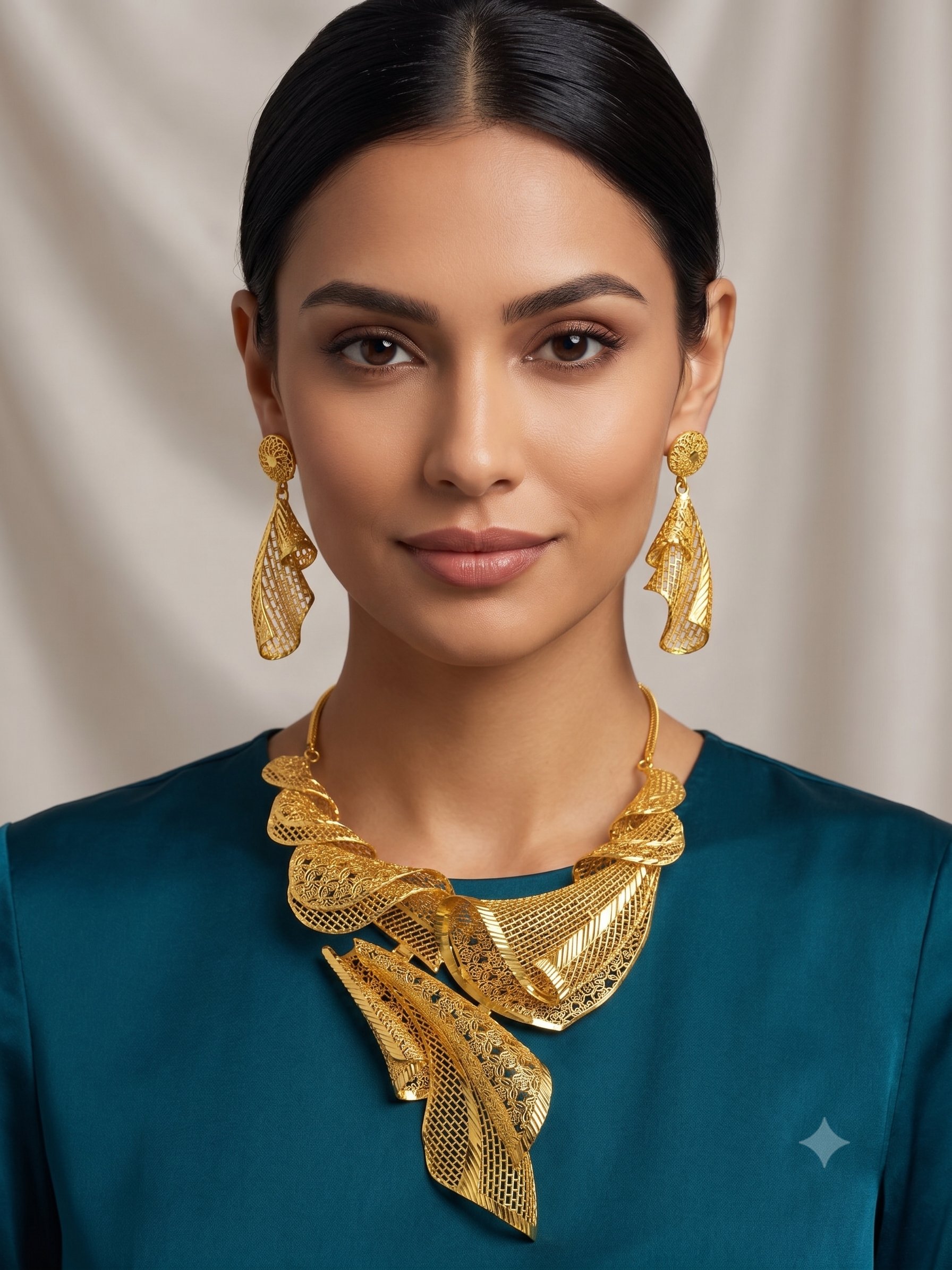 Altın Kaplama Sultan Zarafeti Set 26_22ks32
