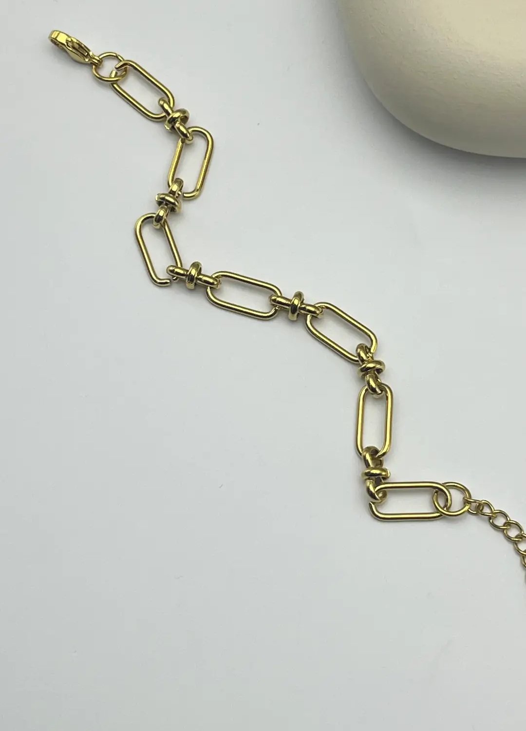 Çelik Gold Ataç Bileklik - 25-blk133