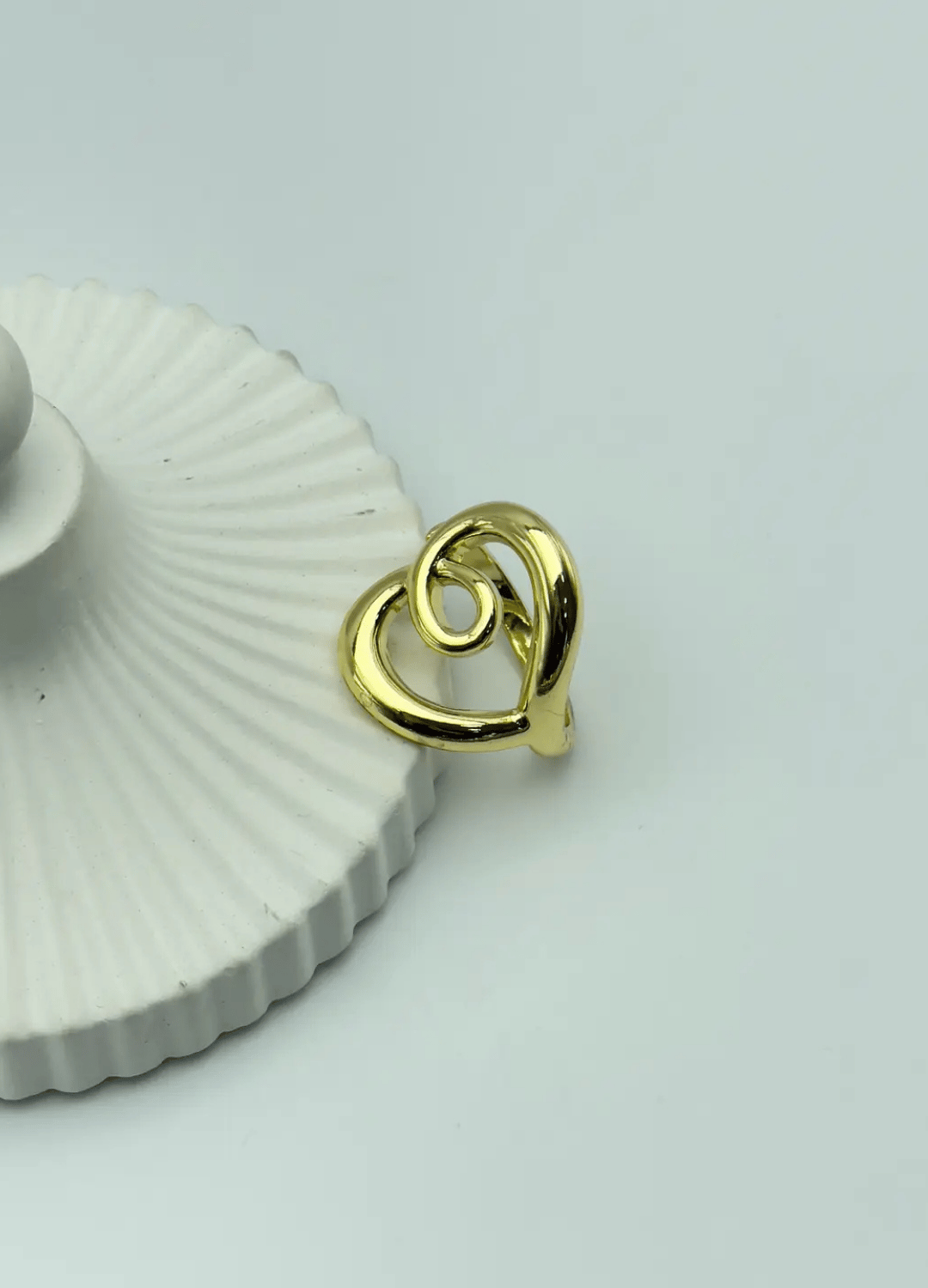 Çelik Gold Ayarlanabilir Yüzük