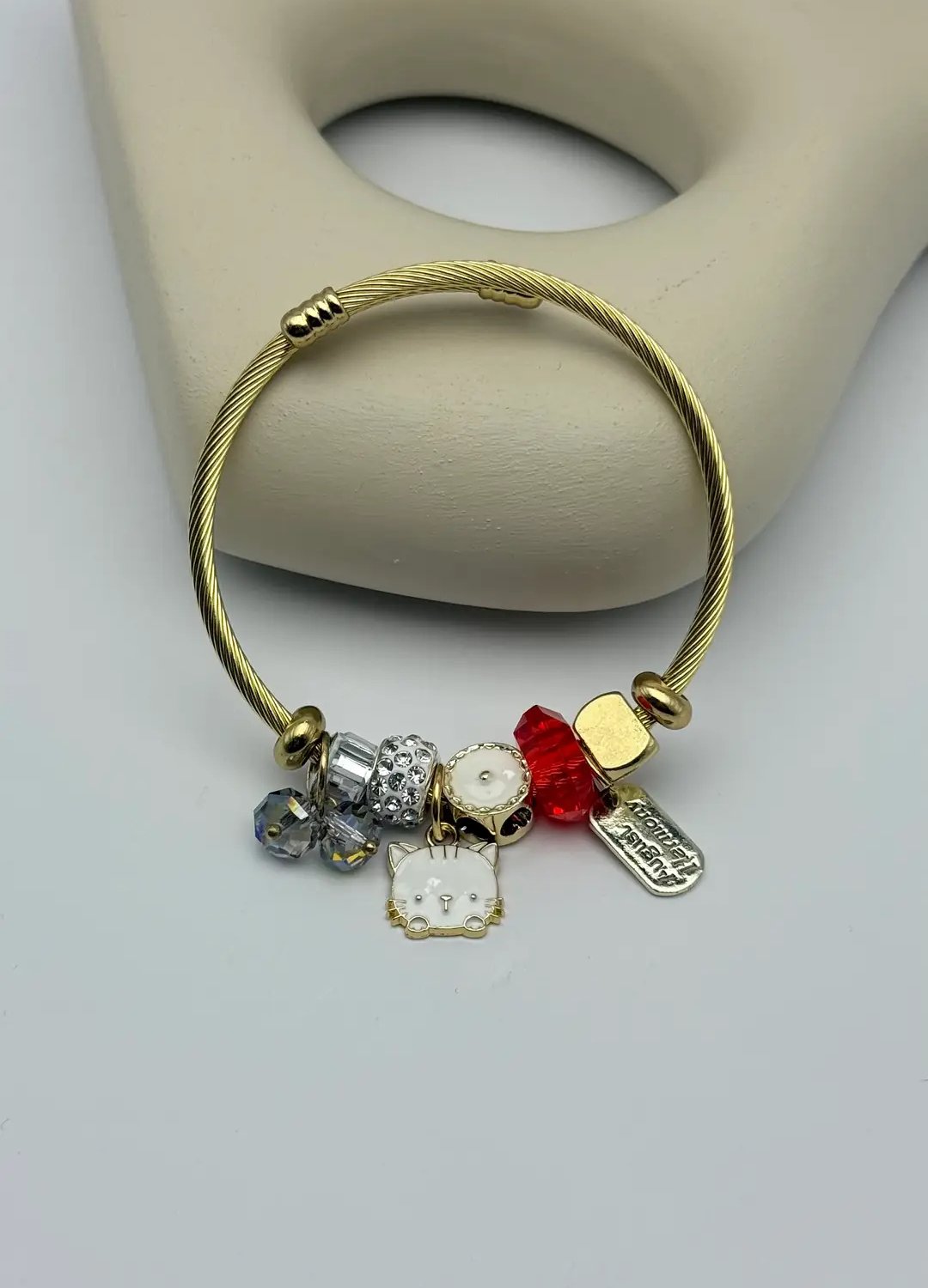 Çelik Gold Pandora Bileklik - 25-blk264
