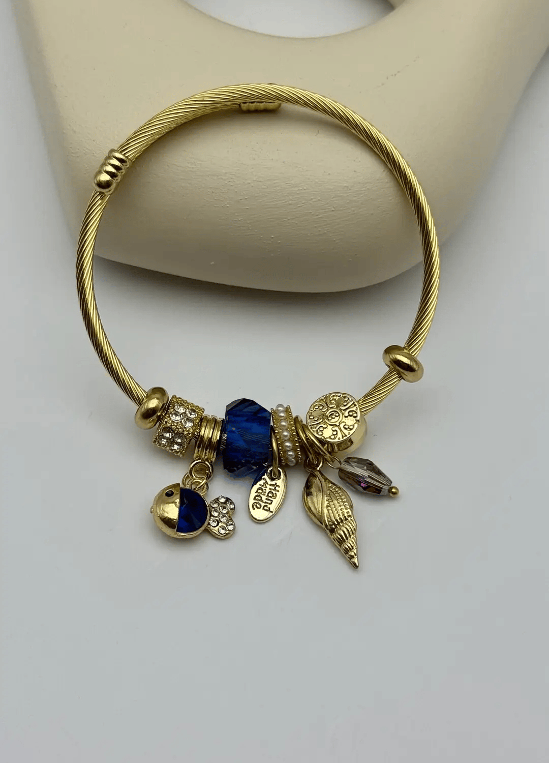 Çelik Gold Pandora Bileklik - 25-blk266