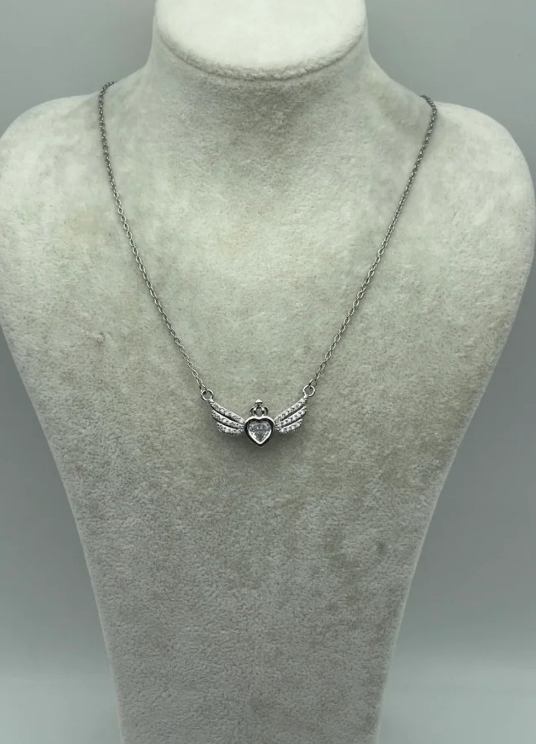 Çelik Silver Açılan Kalp Kolye - 25-ctr88