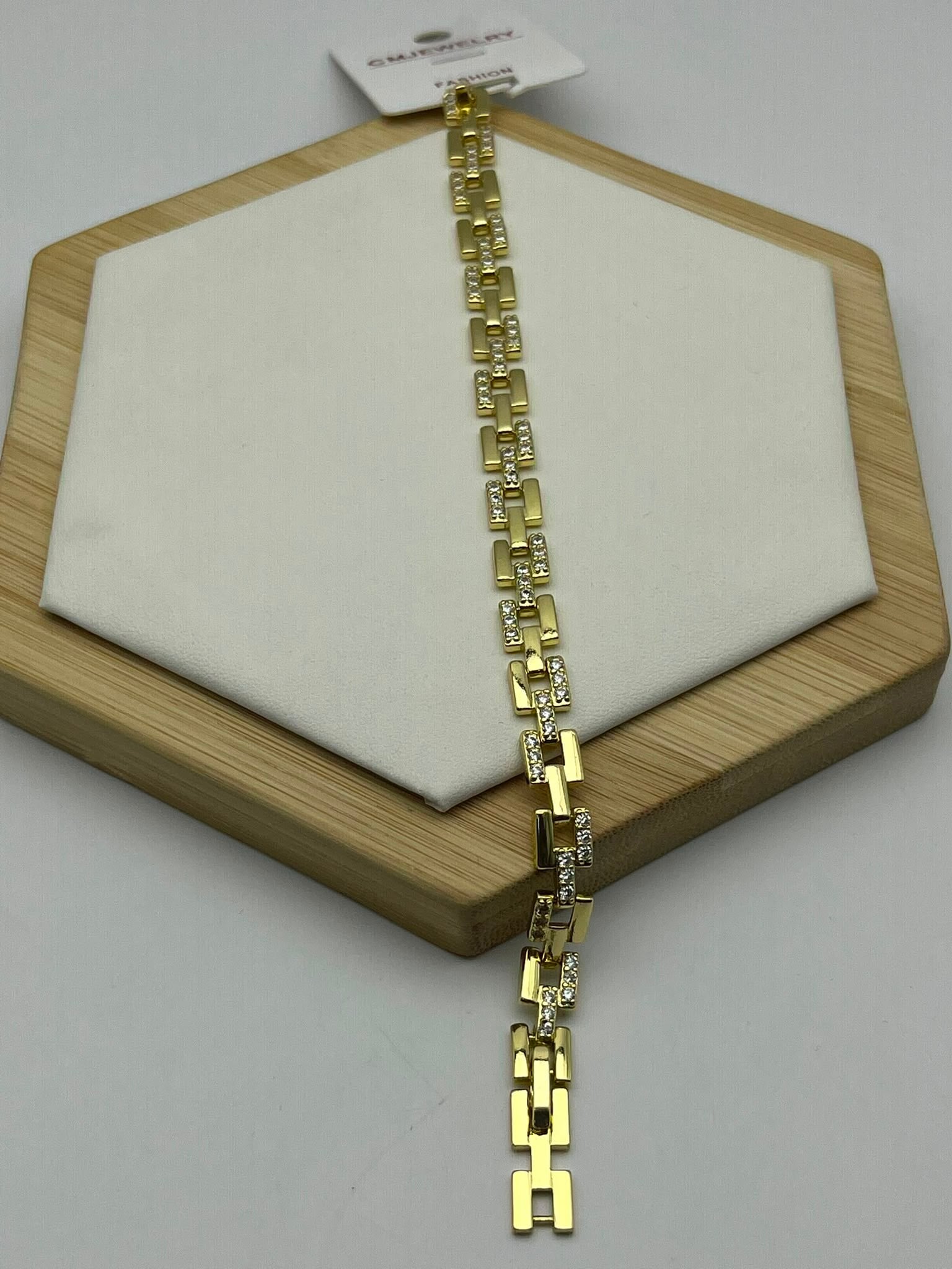 Geometrik Taşlı Bileklikk - 26cmblk27