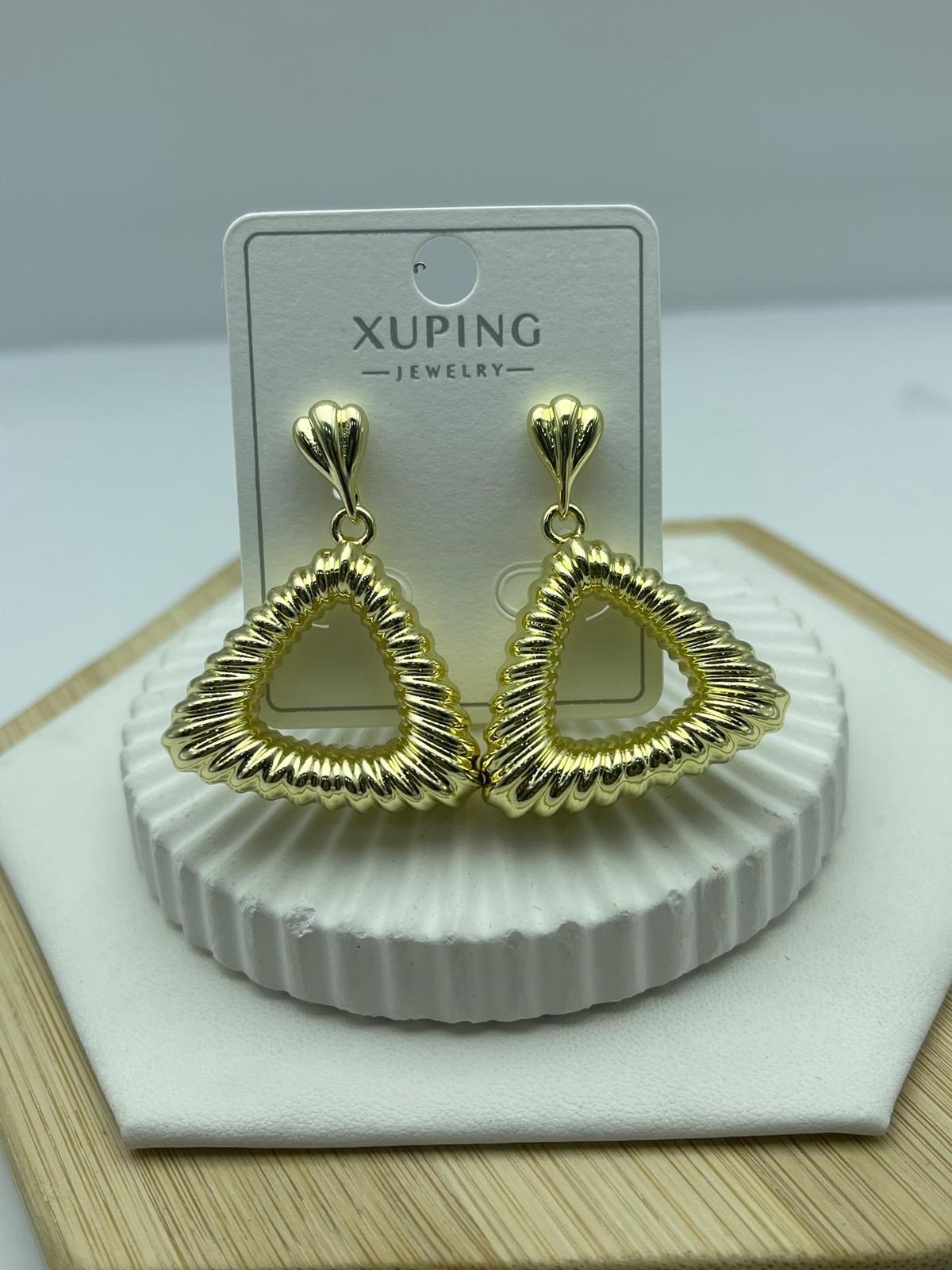 üçgen balon xuping gold küpe 26xpkp60