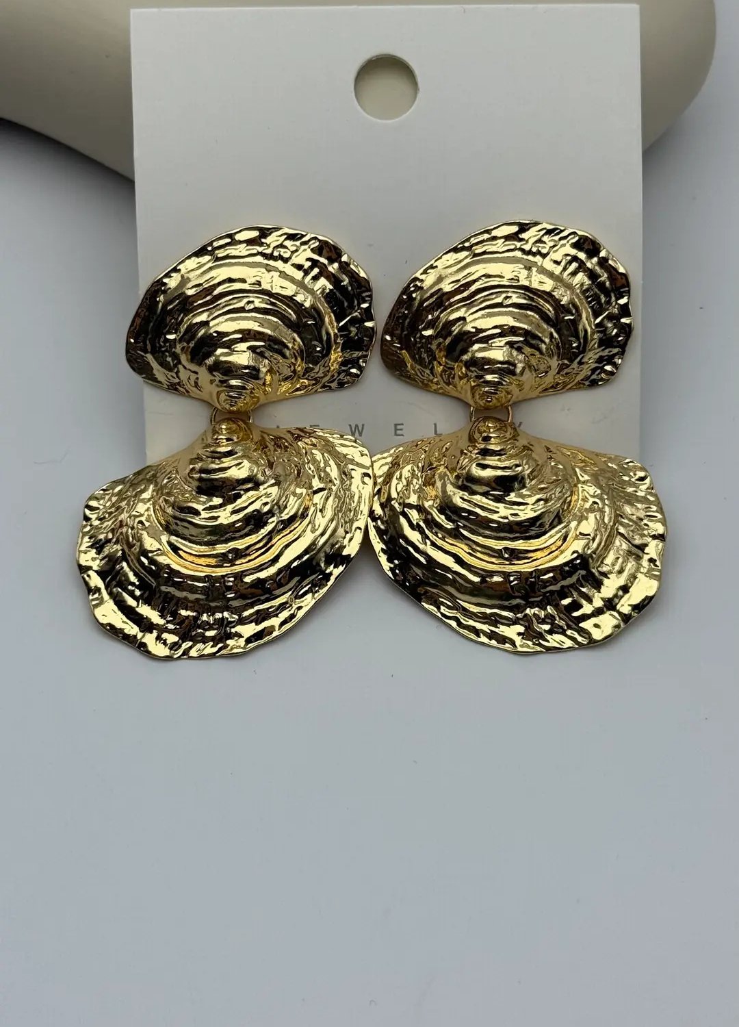 Vip Gold İstiridye Küpe - 25-vip289