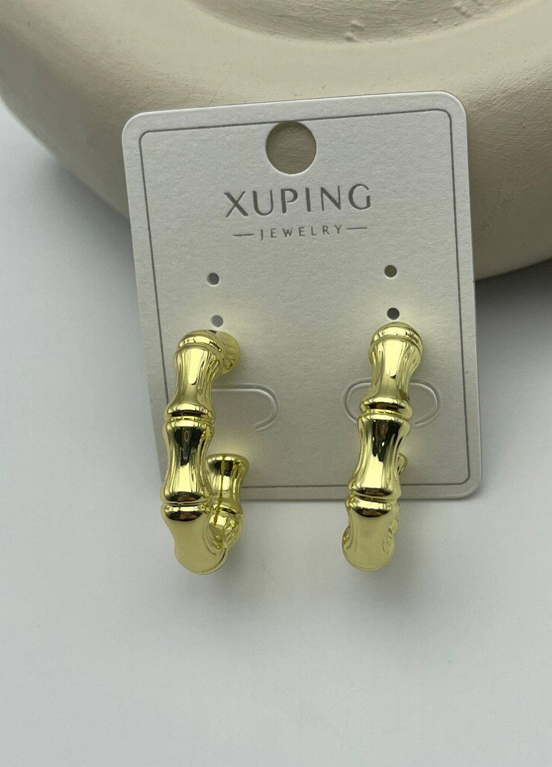 Xuping Gold Kalın Halka Küpe - 25xpkp361
