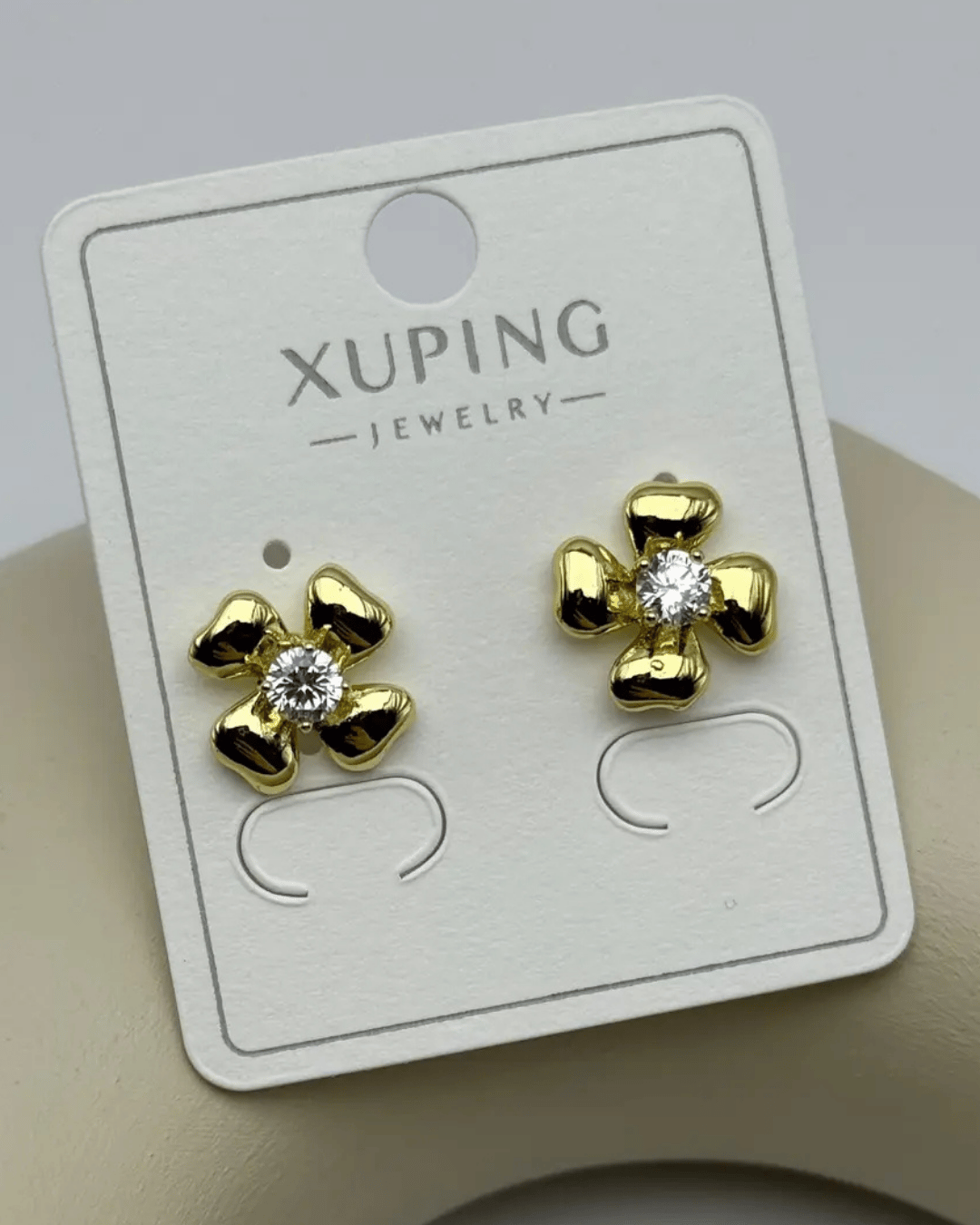 Xuping Gold Mini Çiçek Küpe - 25-xpkp58
