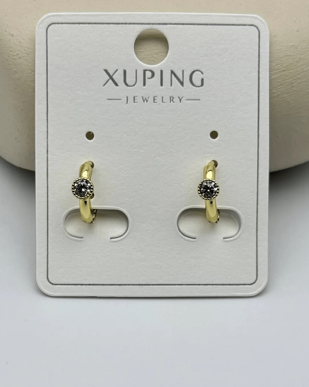 Xuping Gold Mini Halka Küpe 25-xpkp221