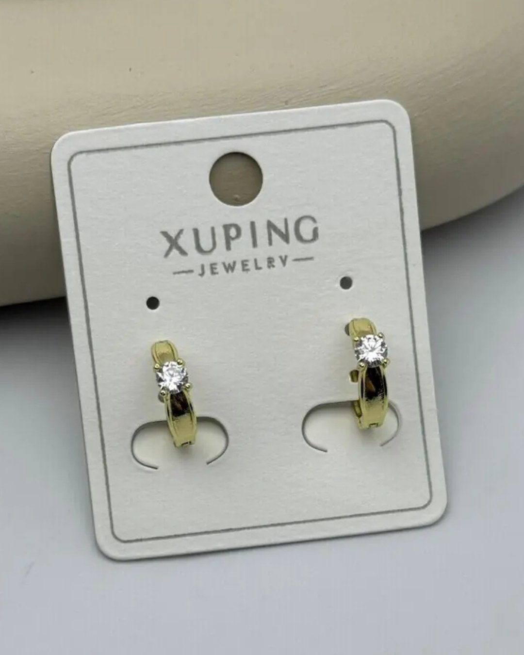 Xuping Gold Mini Tektaş Küpe - 25-xpkp164
