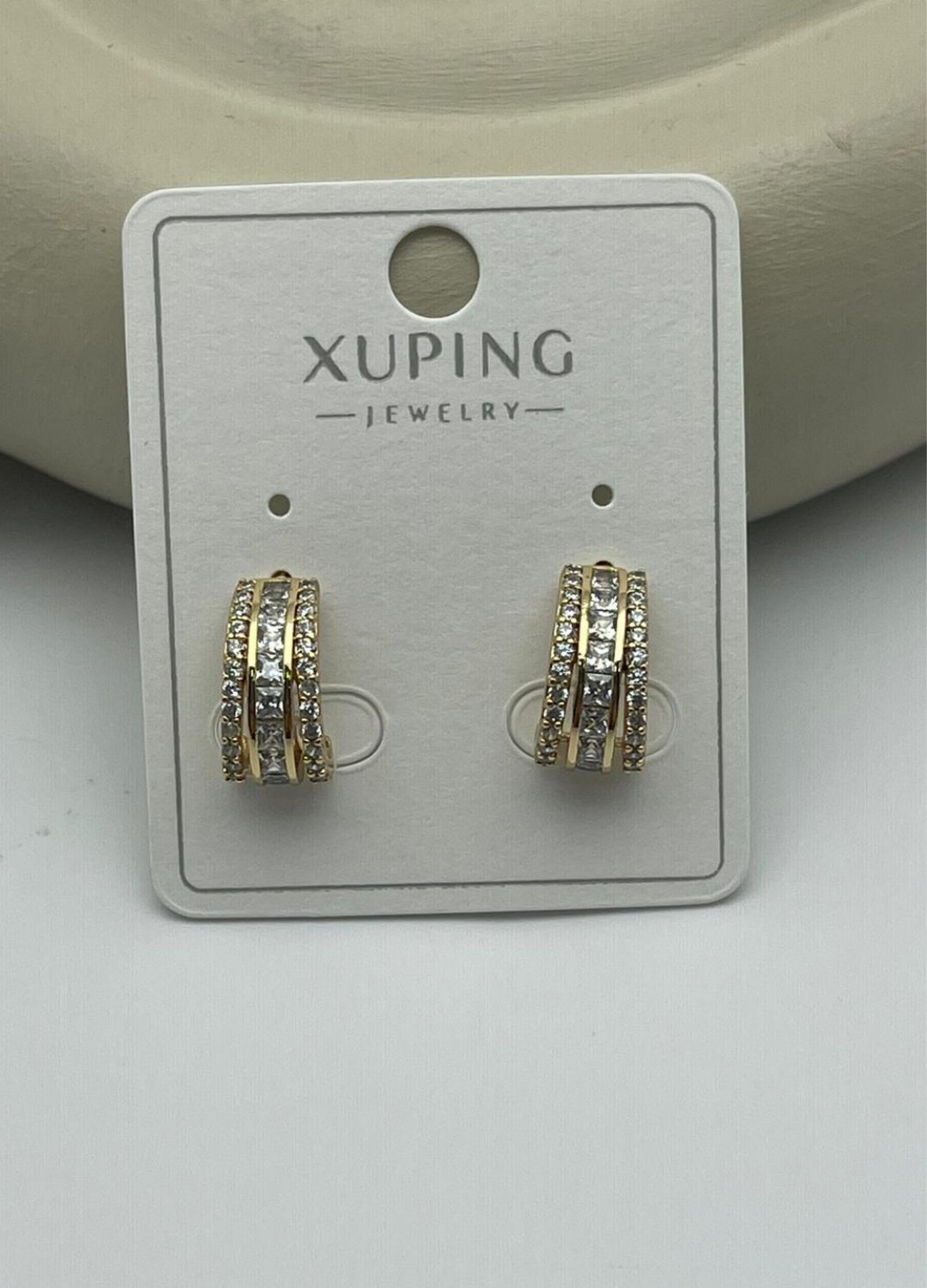Xuping Gold Taşlı Küpe - 25xpkp375