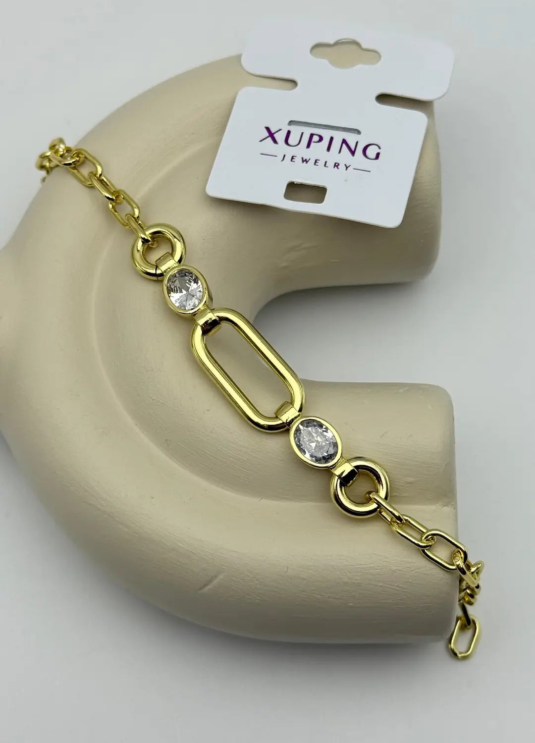 Xuping Gold Taşlı Tasarım Bileklik 25 -xpb09