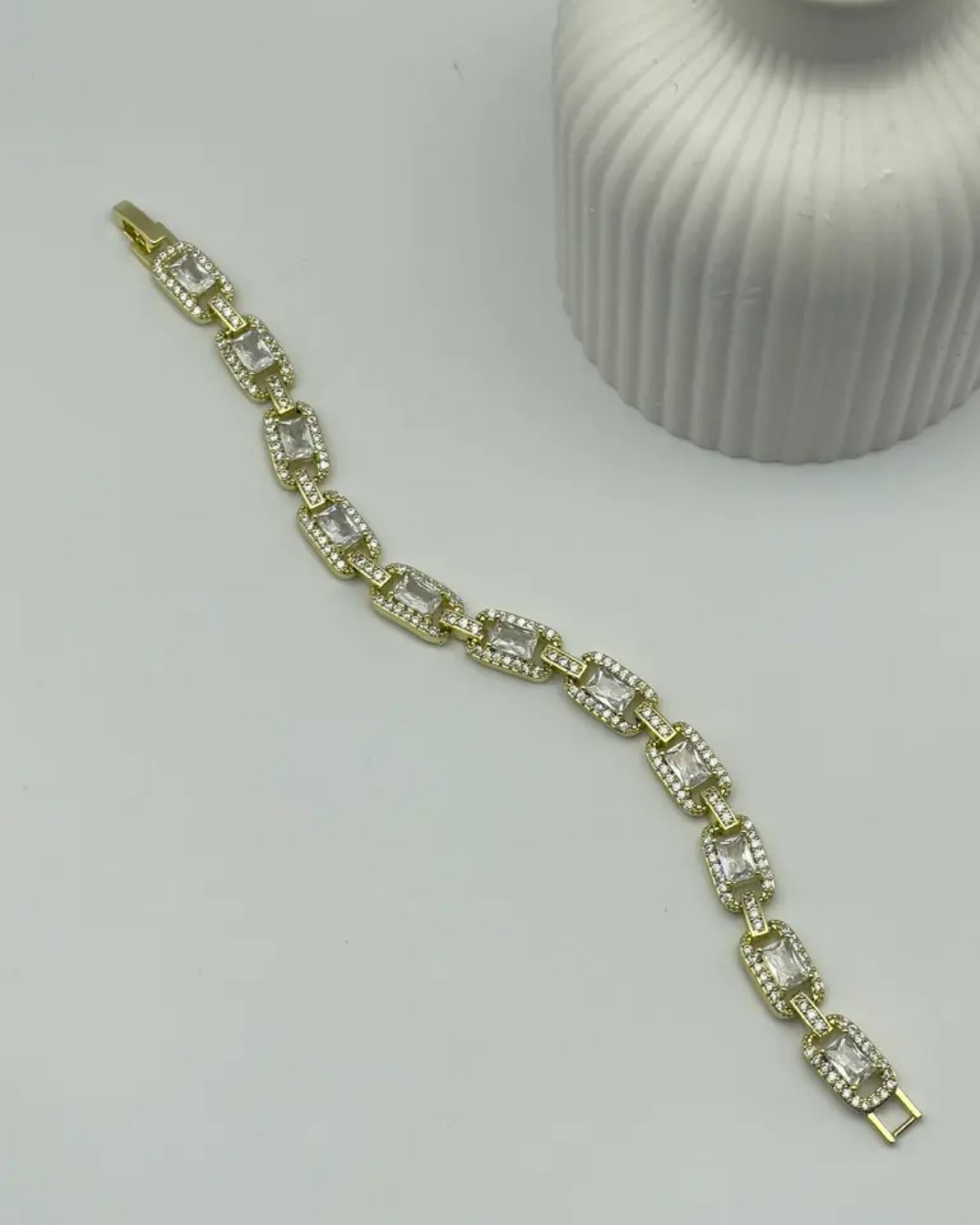 Xuping Ymz Gold Baget Taş Bileklik 25-ymzb27