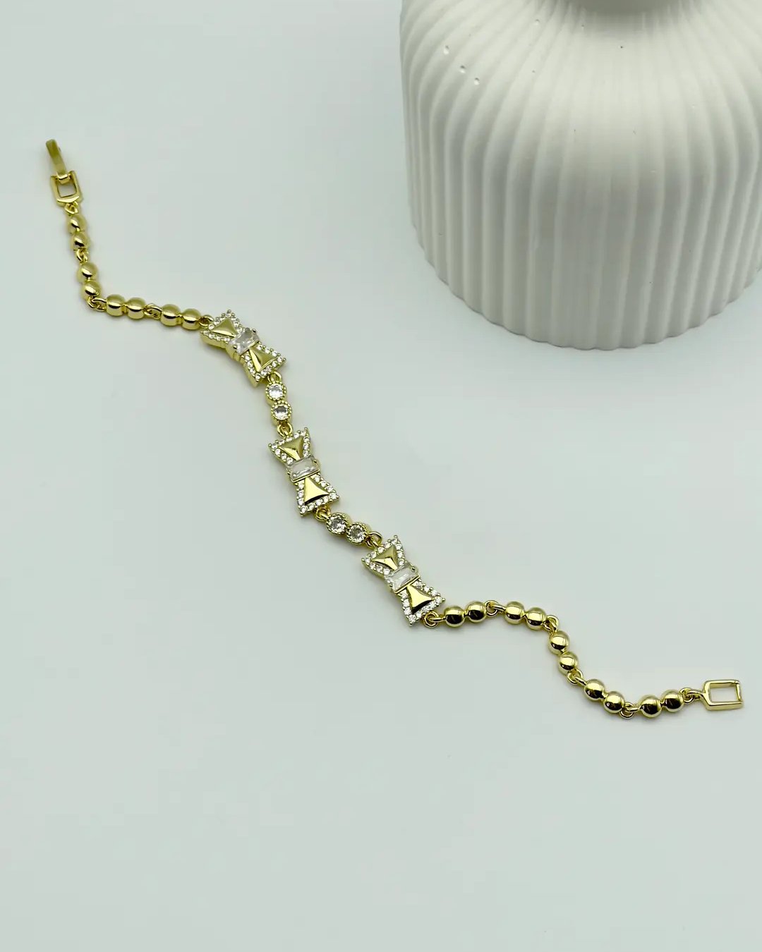 Xuping Ymz Gold Fiyonk Bileklik 85 25-ymzb85