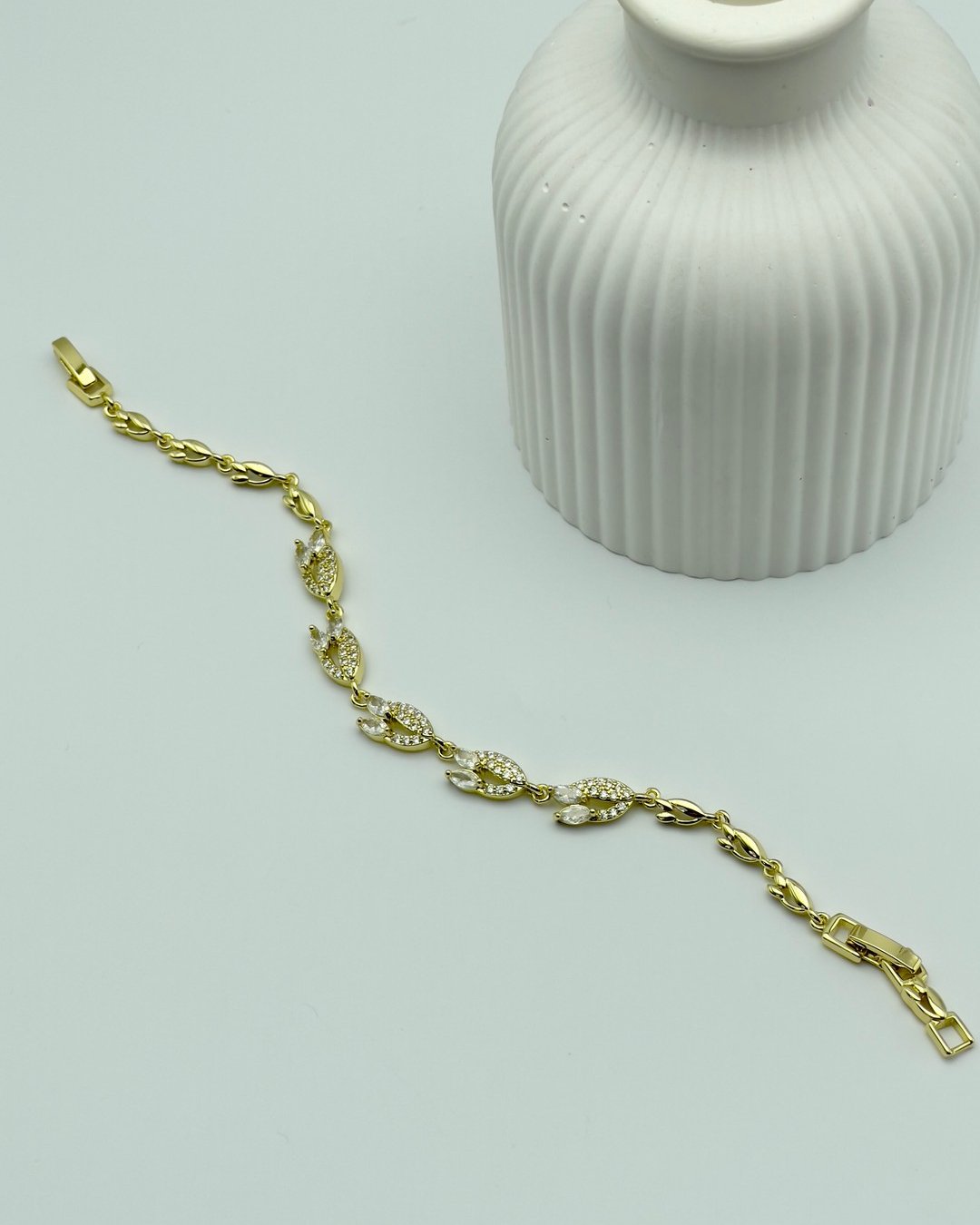 Xuping Ymz Gold Yaprak bileklik - 25-ymzb92