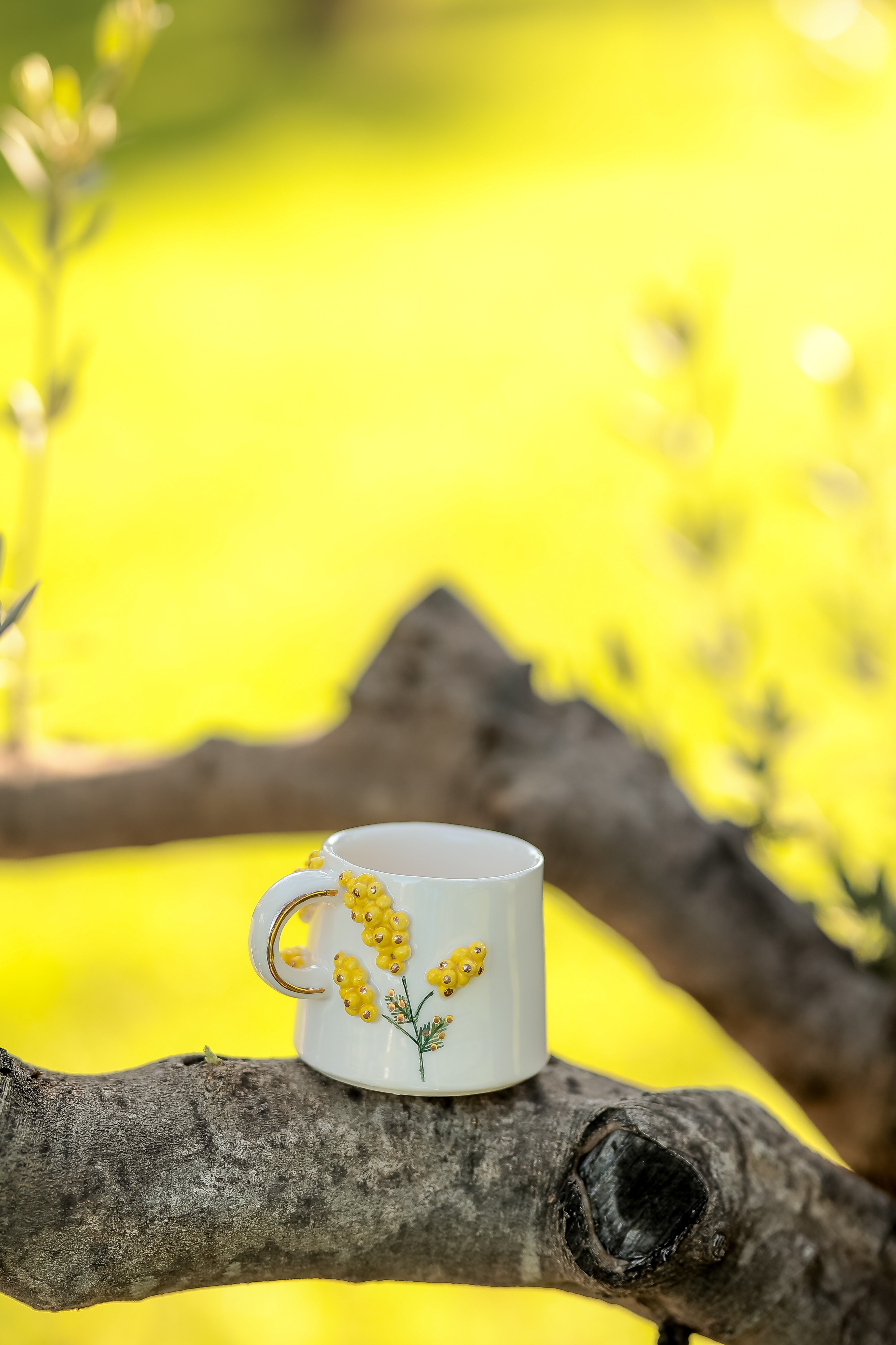 Mimozalı Mug