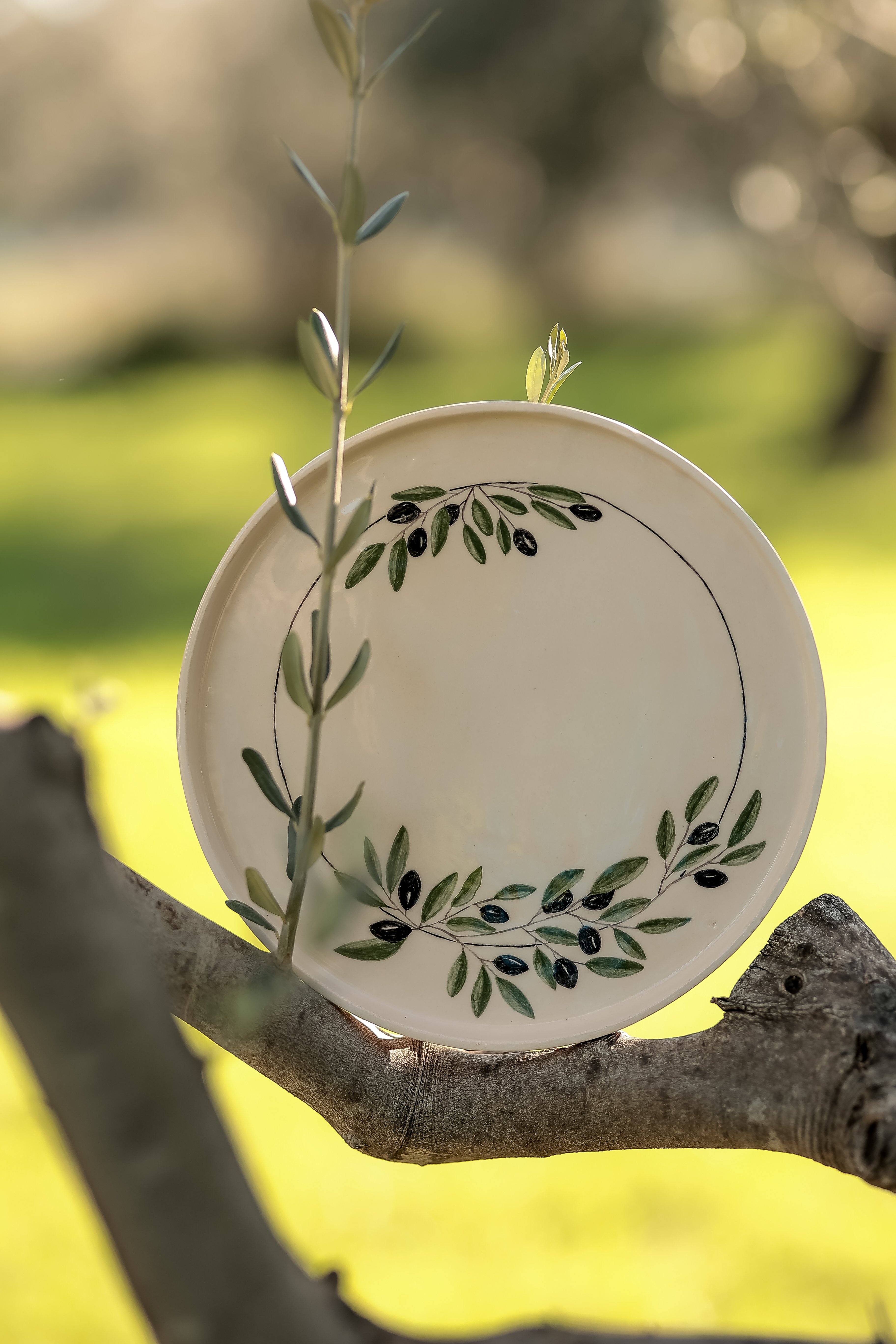 Zeytinli Tabak 25cm