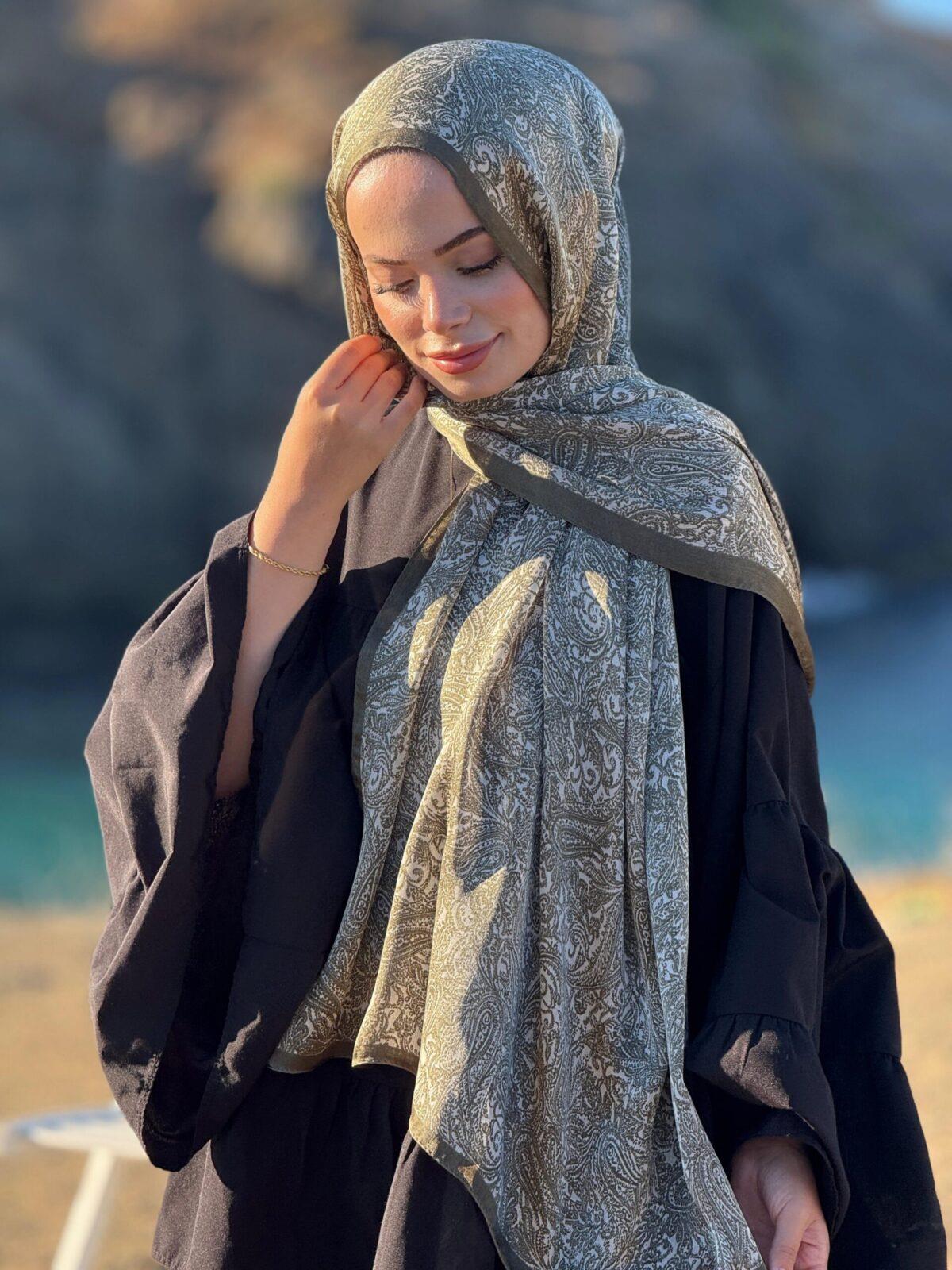 İdol Şal - Haki