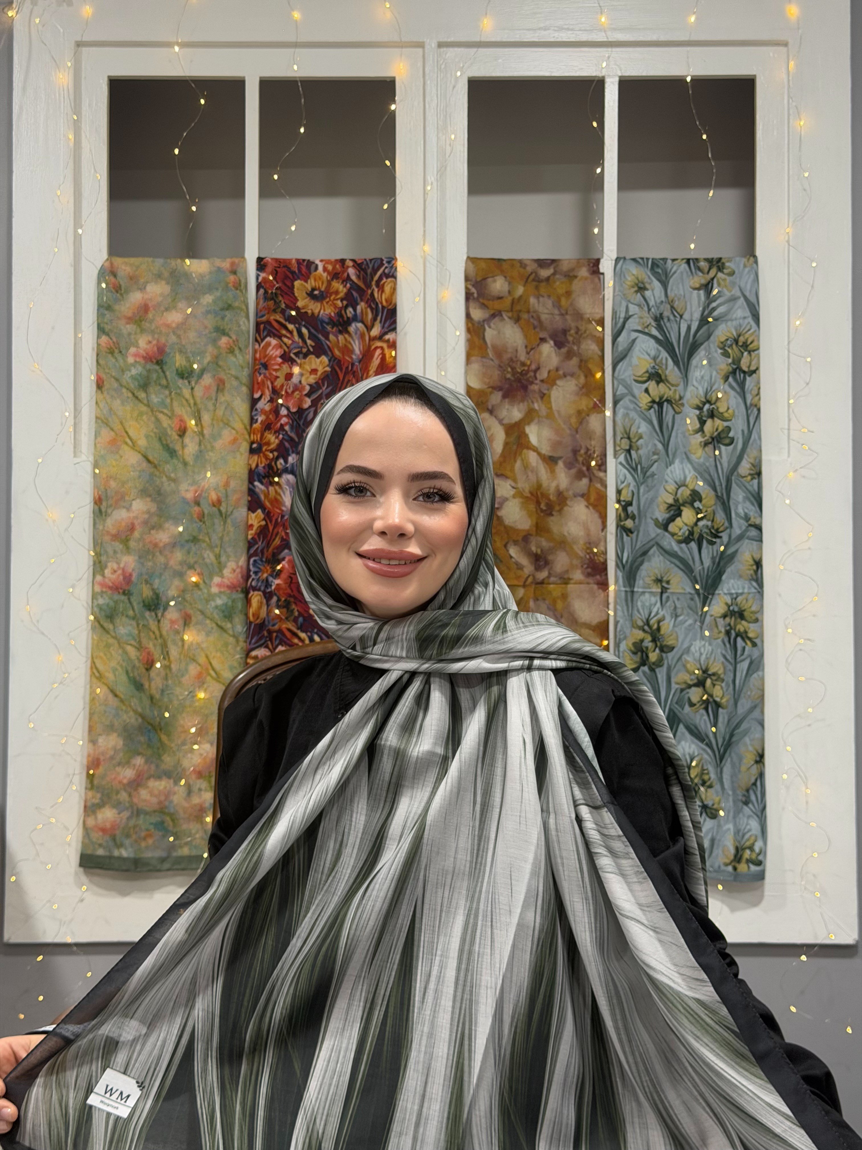 Rovia Kraş Şal - Siyah