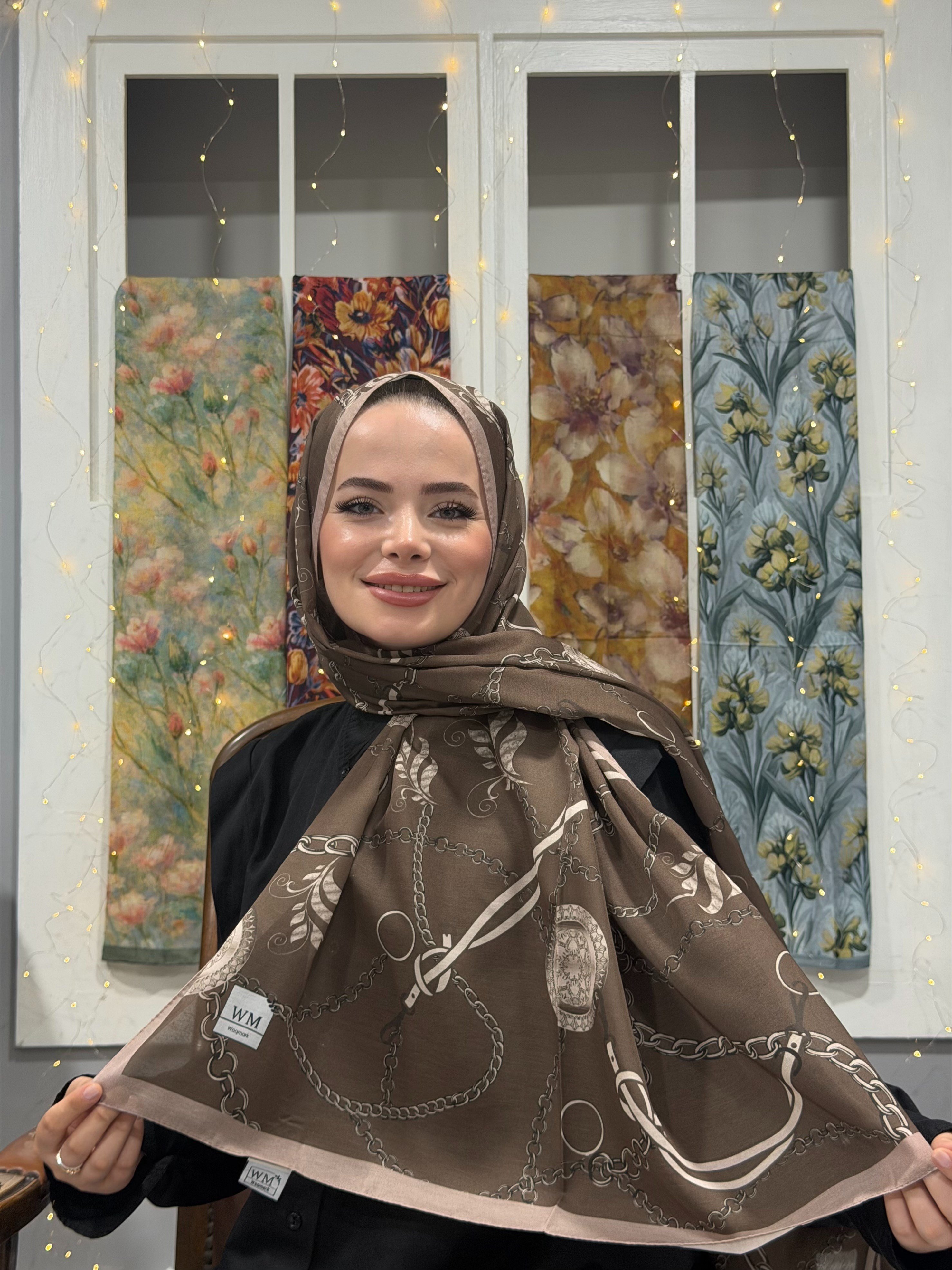 Zena Kraş Şal - Vizon
