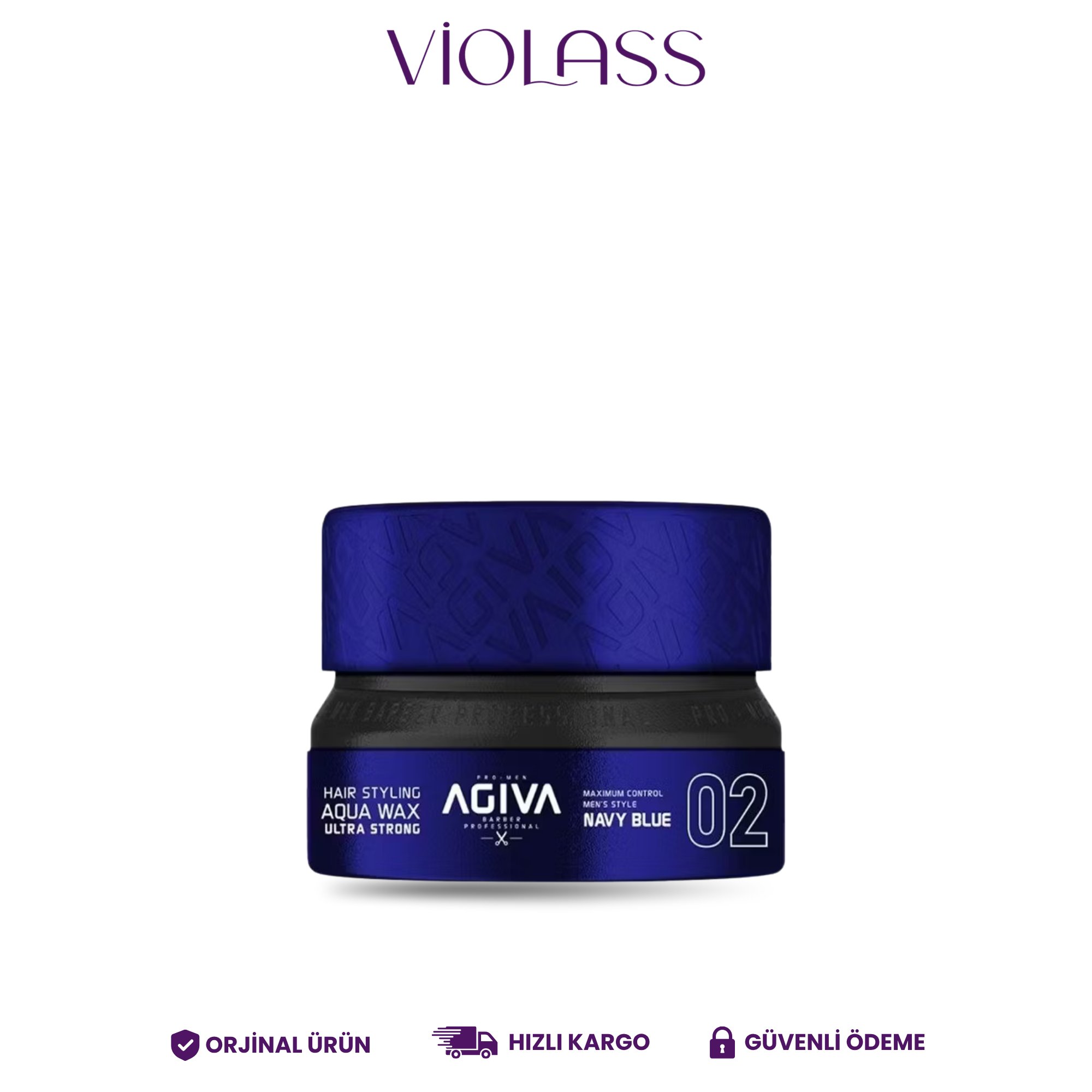 Agiva Wax 155 ML 02 (Mavi) Ultra Strong