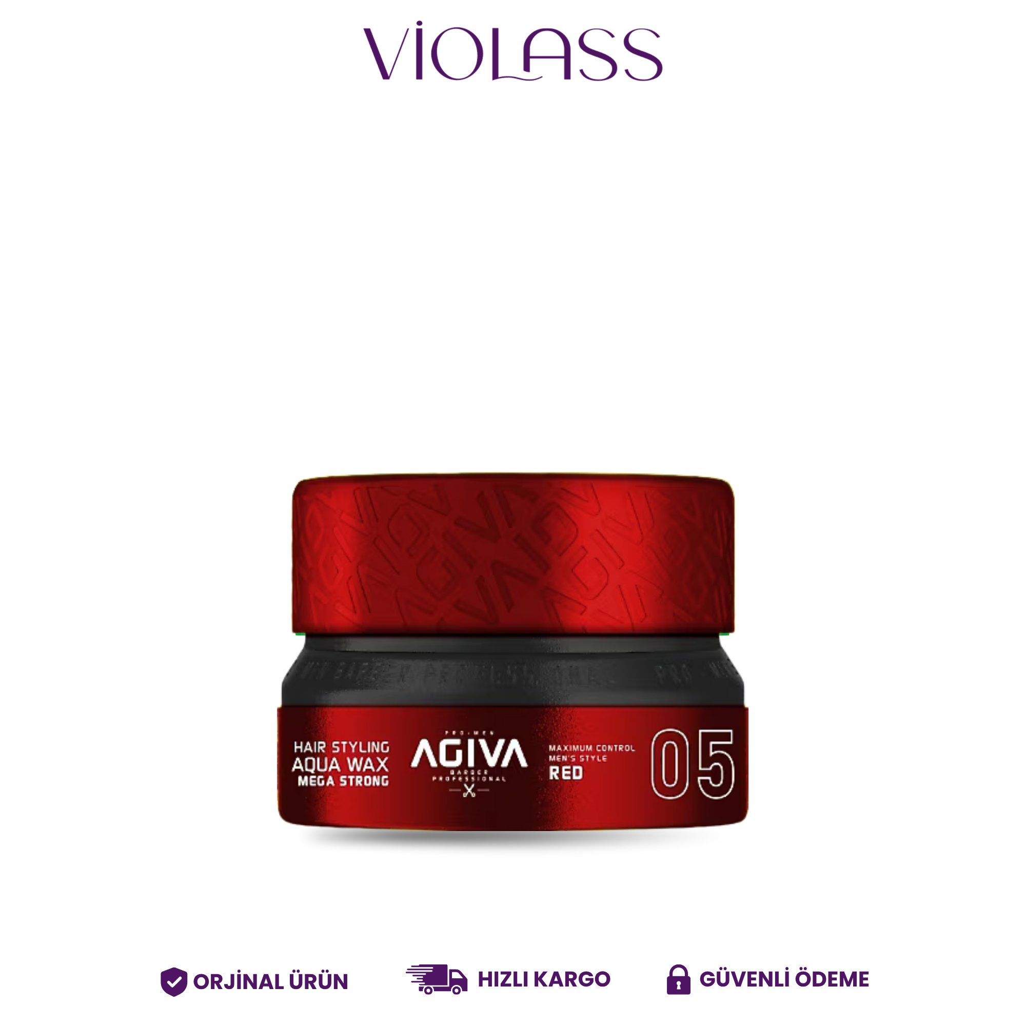Agiva Wax 155 ML 05 (Kırmızı) Mega Strong