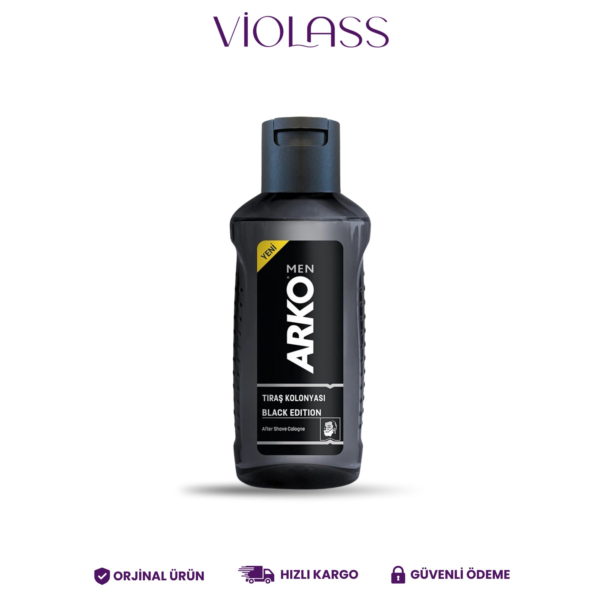 Arko Traş Kolanyası Black 255 ML